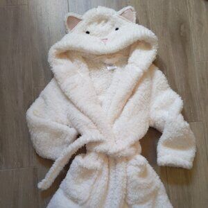 Pottery Barn Kids Kitty Critter Robe size 4 - 6